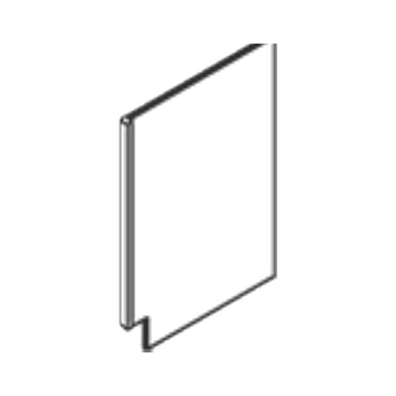 Classic White Shaker Dishwasher Panel with 3 inch Filler