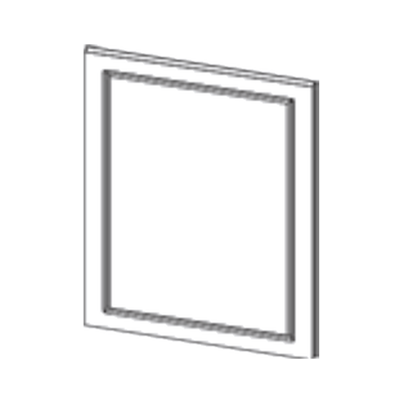 Classic White Shaker Wall Fake Door Panel (WFD1240)