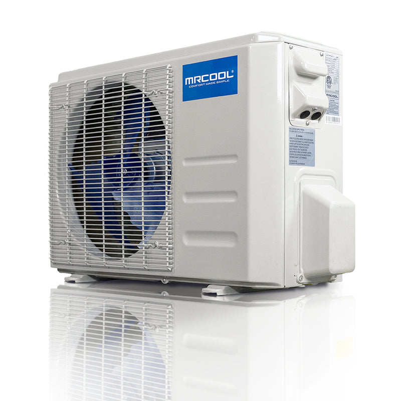 MRCOOL 36K BTU Heat Pump Condenser 230 volt 16 SEER with 16ft line set install kit (A-36-HP-C-230B)