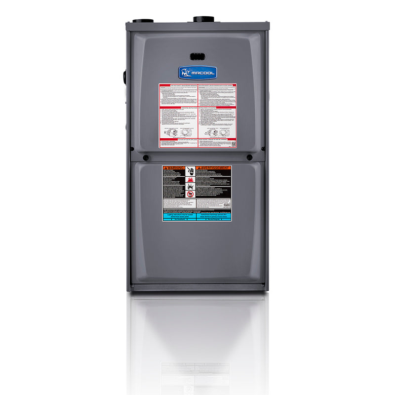 MRCOOL 95% AFUE 70K BTU 4 Ton Downflow Single-Stage Multi-Speed ECM Motor Low Nox Gas Furnace with 17.5" Cabinet (MGD95SE070B4XA)
