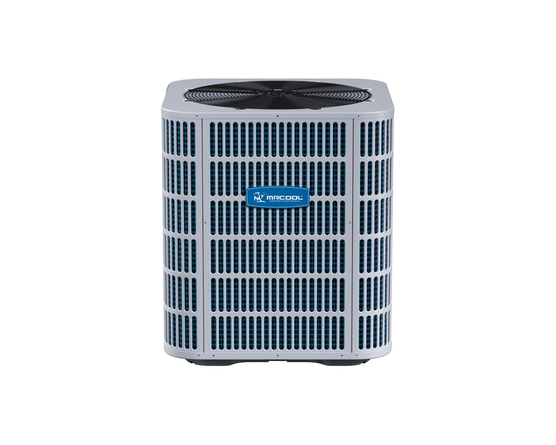 MRCOOL HHP15042FA ProDirect outdoor heat pump condenser with top-discharge fan