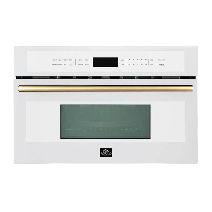 Forno Oliena Espresso 30-Inch Built-In 1.6 Cu. Ft. Microwave Oven in Stainless Steel with Stainless Steel Trim (FMWDR3093-30) Forno