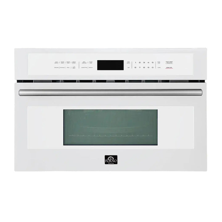 Forno Oliena Espresso 30-Inch Built-In 1.6 Cu. Ft. Microwave Oven in Stainless Steel with Stainless Steel Trim (FMWDR3093-30) Forno