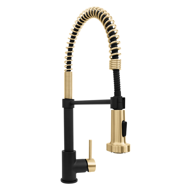 ZLINE APL-KF-ZMBCB Autograph Edition Kitchen Faucet in Matte Black