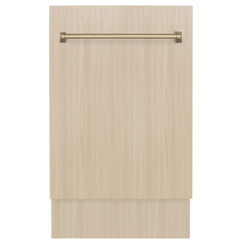 ZLINE DWVZ-18-CB Autograph Edition 18 in. Dishwasher in Panel Ready