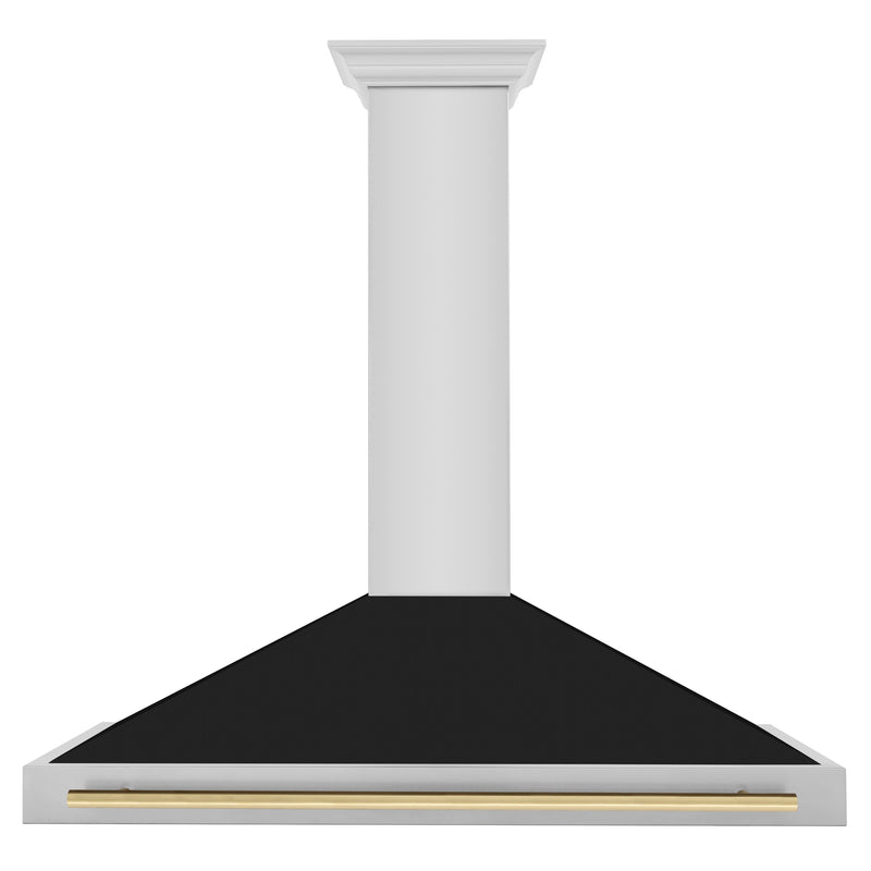 ZLINE KB4STZ-BLM48-CB Autograph Edition 48 in. Wall Mount Range Hood in Stainless Steel