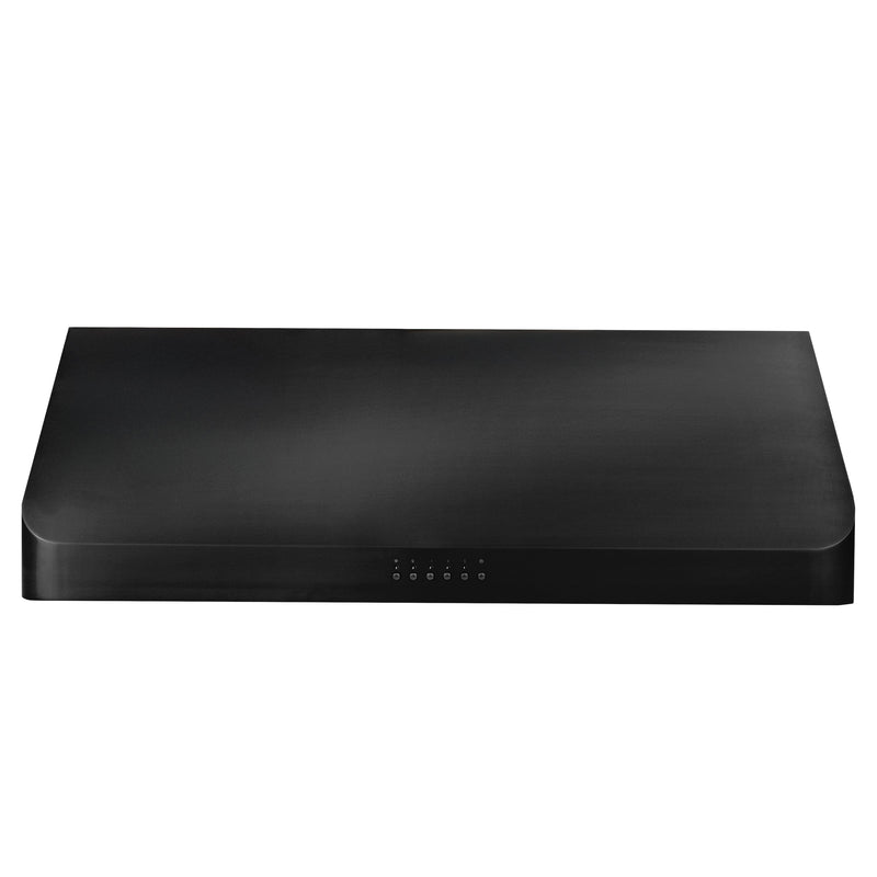 ZLINE BS623-36 36 in. Under Cabinet Range Hood in Black Stainless Steel