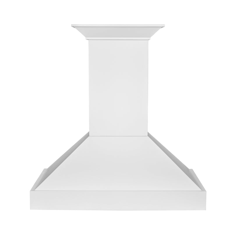 ZLINE KBWW-36 36 in. Wall Mount Range Hood in Wood/White