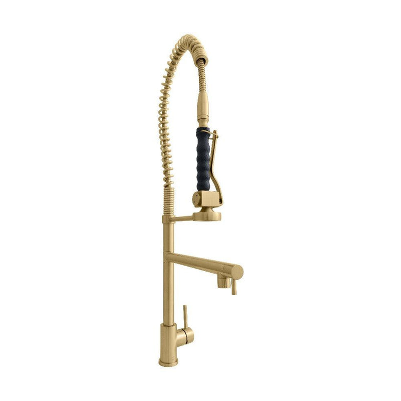 ZLINE Autograph Edition Van Gogh Kitchen Faucet in Champagne Bronze (VNG-KF-CB) ZLINE
