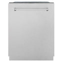 ZLINE 24 in. Monument Series 3rd Rack Top Touch Control Dishwasher with Stainless Steel Panel, 45dBa (DWMT-304-24)