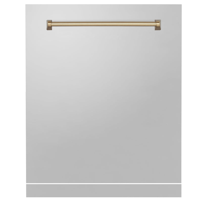 ZLINE DPMTZ-304-24-CB Autograph Edition 24 in. Dishwasher Panel in Stainless Steel