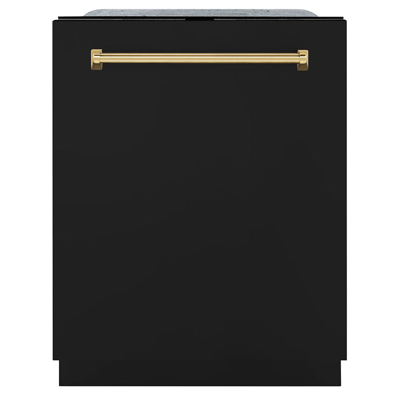 ZLINE DWMTZ-BLM-24-G Autograph Edition 24 in. Dishwasher in Panel Ready