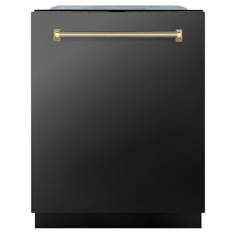 ZLINE DWMTZ-BS-24-KG Autograph Edition 24 in. Dishwasher in Panel Ready