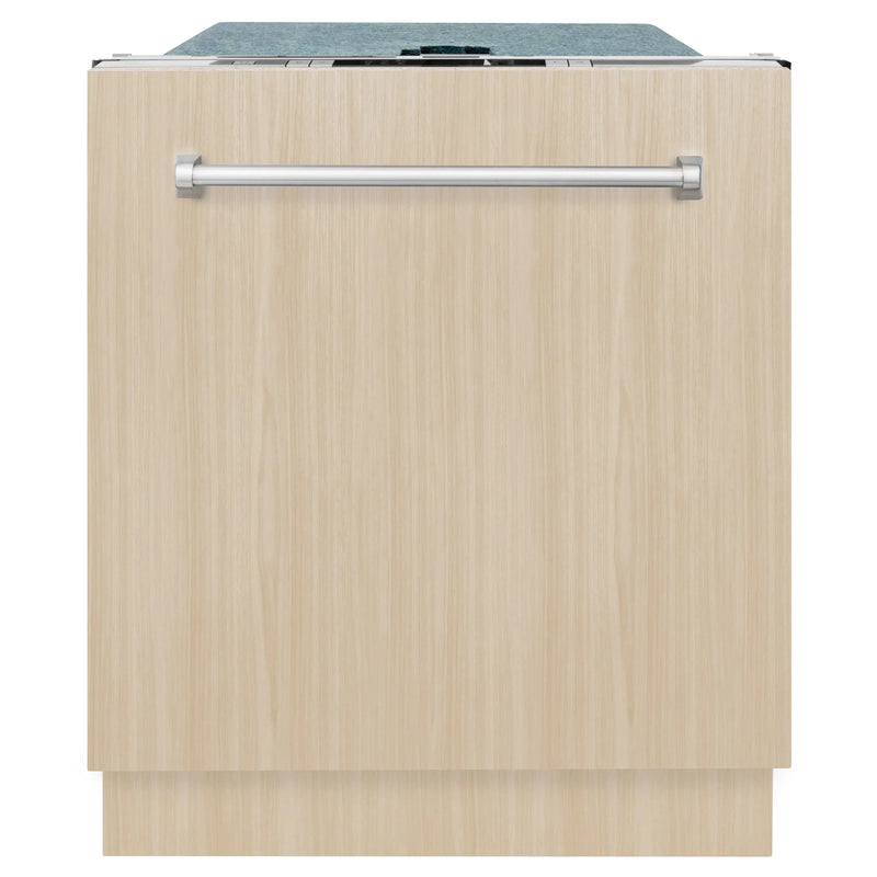 ZLINE 24 in. Panel Ready Top Control Dishwasher with Stainless Steel Tub, 52dBa (DW7713-24) Zline