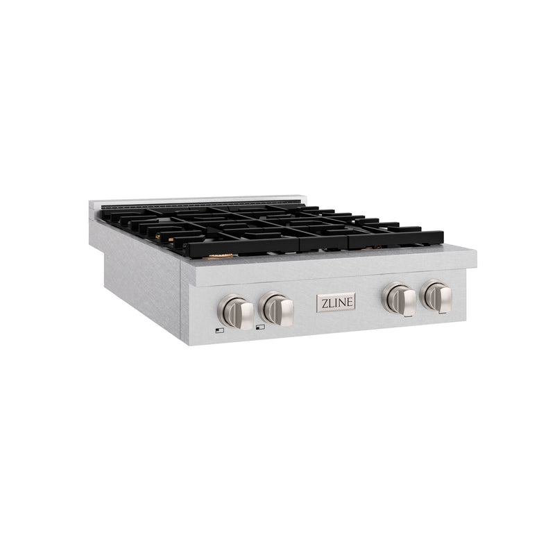 ZLINE SRTS-BR-30 30 in. Rangetop in Satin Stainless Steel