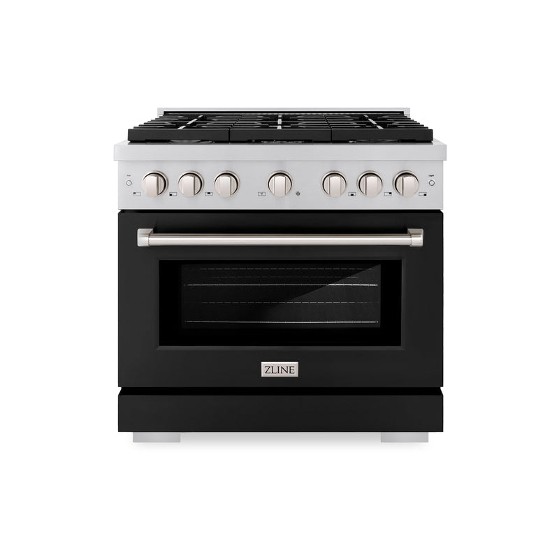 ZLINE SGR-BLM-36 36 in. Gas Range in Stainless Steel