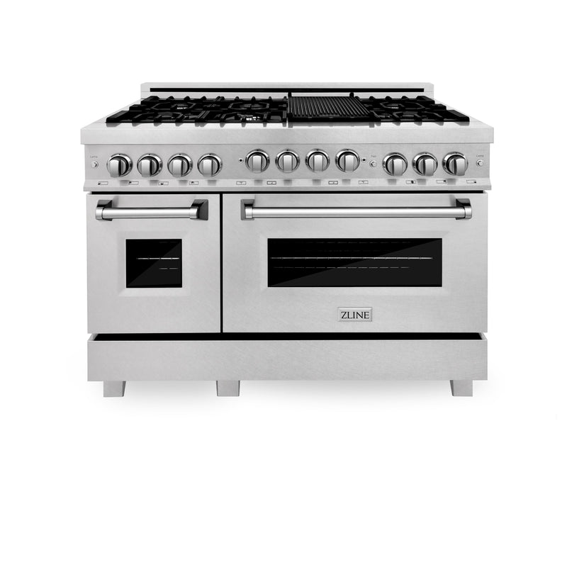 ZLINE RGS-SN-48 Autograph Edition 48 in. Gas Range in Satin Stainless Steel