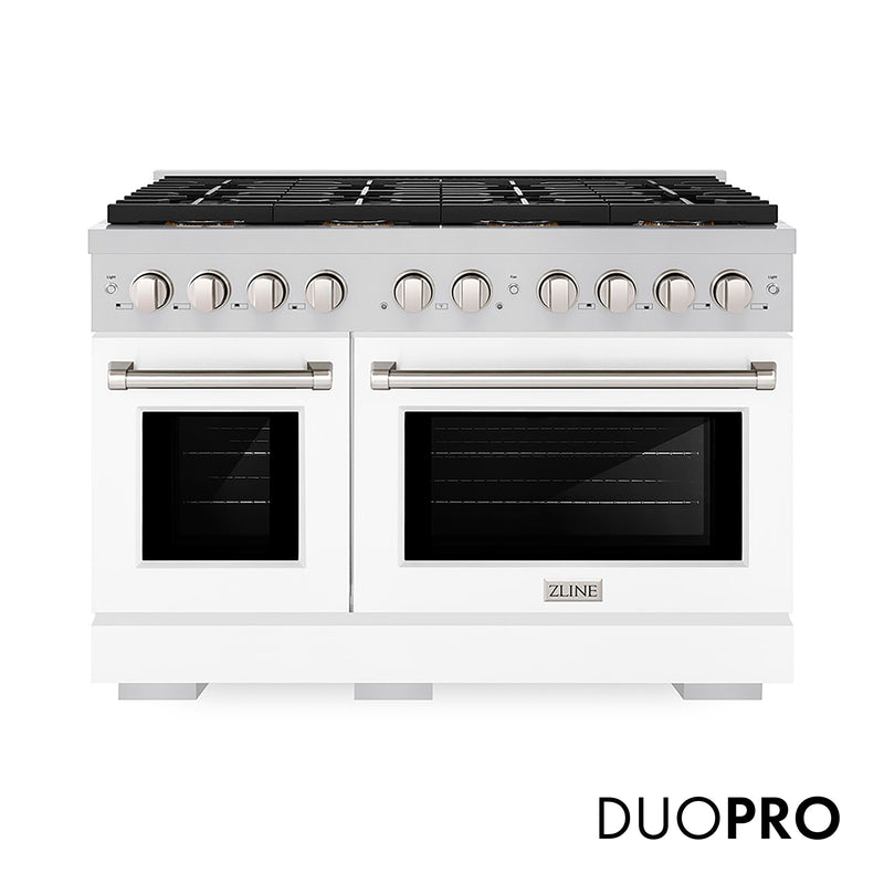 ZLINE PSDR-WM-48 48 in. Dual Fuel Range in Stainless Steel