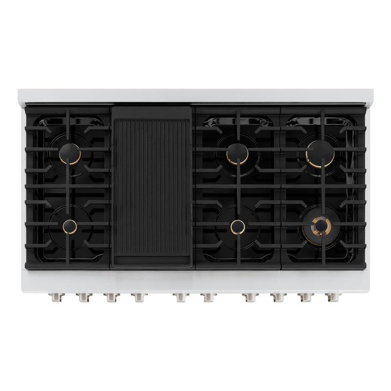 ZLINE SR-BRASSBR-48 48 in. Burner Set