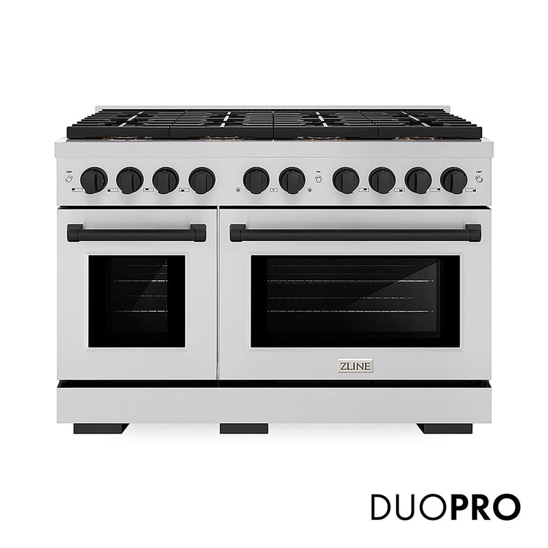 ZLINE PSGRZ-48-MB Autograph Edition 48 in. Gas Range in Stainless Steel
