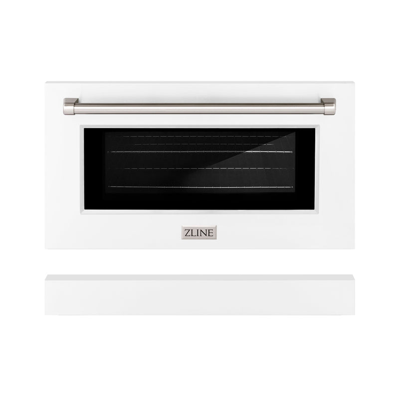ZLINE 36 in. Paramount Series Range Door in White Matte (SR-DR-WM-36)