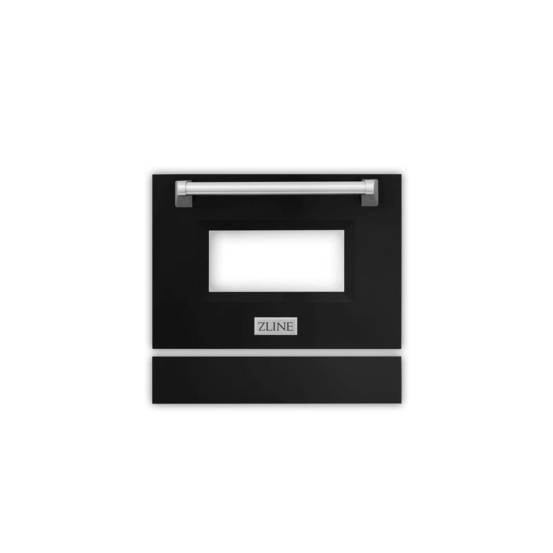 ZLINE 24 in. Black Matte Range Door for RA and RG and RAIND Models (RA-DR-BLM-24)