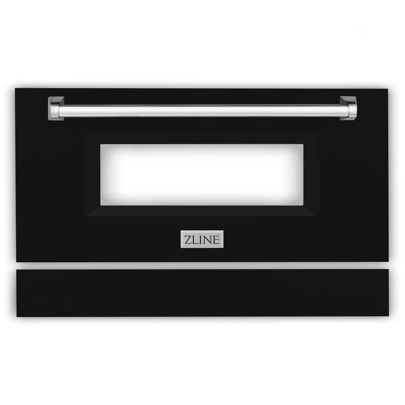 ZLINE 36 in. Black Matte Range Door for RA and RG and RAIND Models (RA-DR-BLM-36)