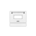 ZLINE 24 in. White Matte Range Door for RA and RG and RAIND Models (RA-DR-WM-24)