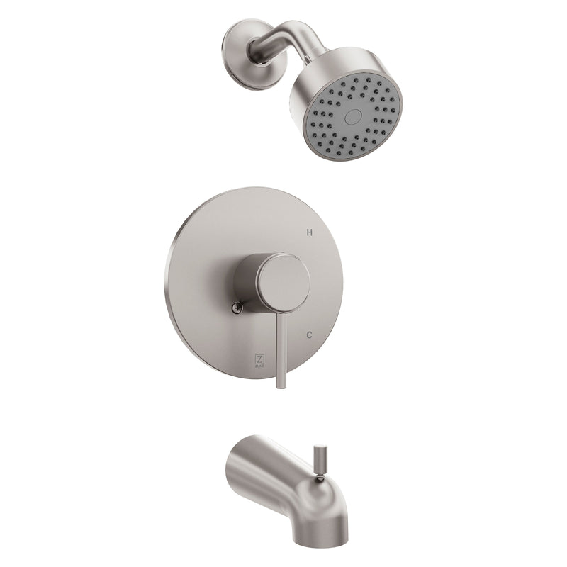 ZLINE Rubicon Elegant Shower System in Brushed Nickel (RBCN1-SHS-BN) ZLINE