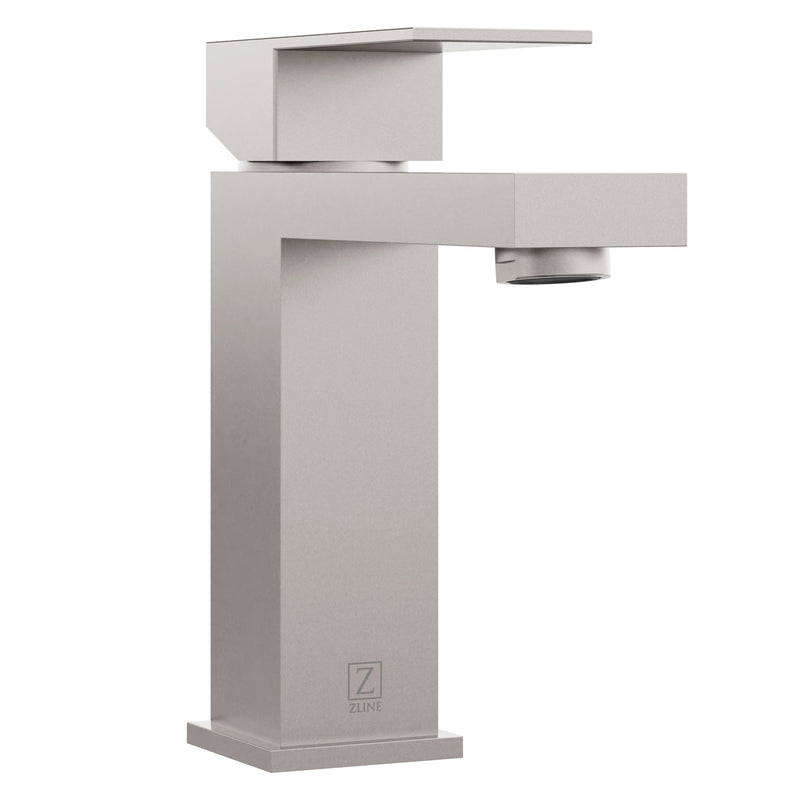 ZLINE Rubicon Modern Single Handle Bath Faucet in Brushed Nickel (RBCN2-BF-BN) ZLINE