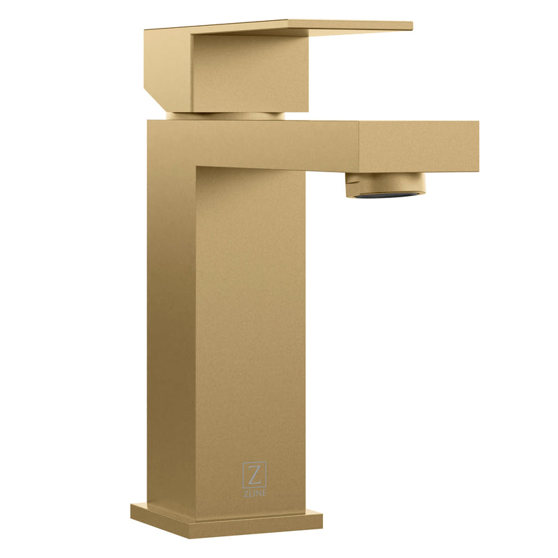 ZLINE Rubicon Modern Single Handle Bath Faucet in Champagne Bronze (RBCN2-BF-CB) ZLINE