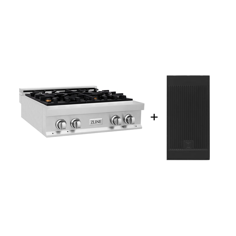 ZLINE RT-BR-GR-30 Legacy 30 in. Rangetop in Stainless Steel