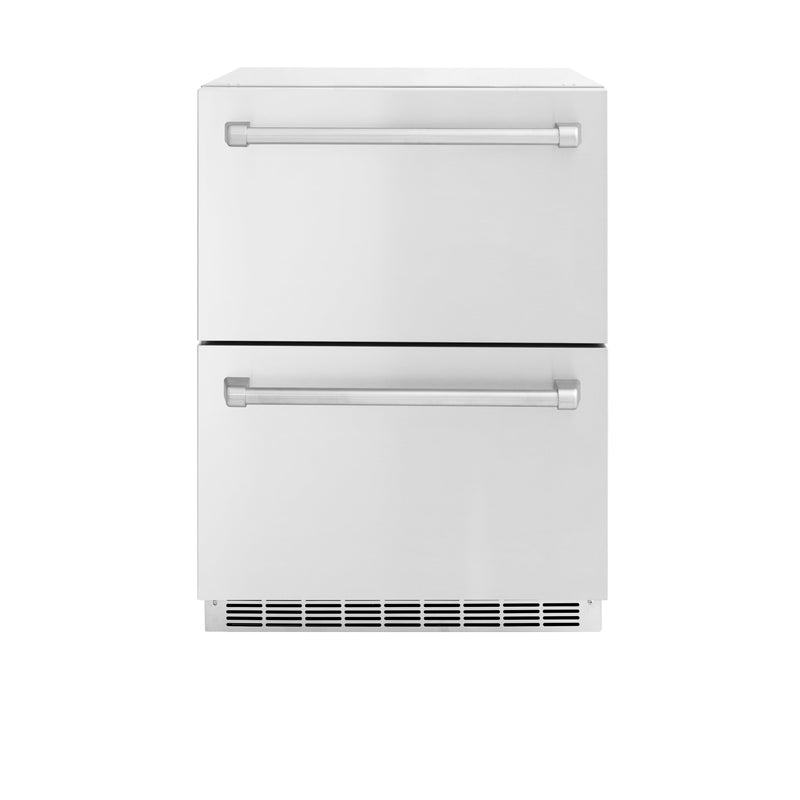 ZLINE RDSO-ST-24 Touchstone 24 in. Refrigerator in Stainless Steel