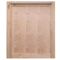 ZLINE 24" Dishwasher Panel in Unfinished Wood with Modern Handle (DP-UF-24)