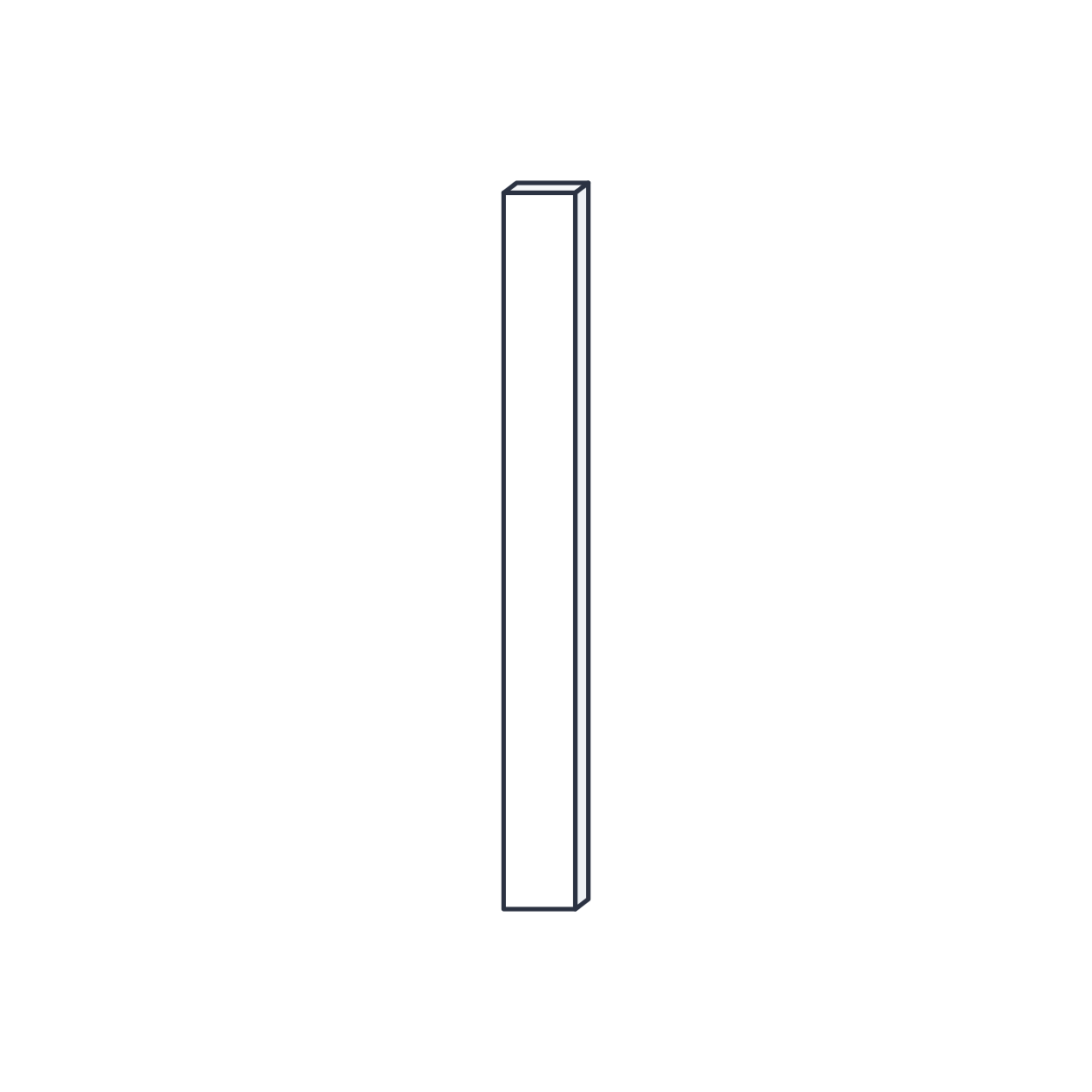 Classic White Shaker filler and trim pieces